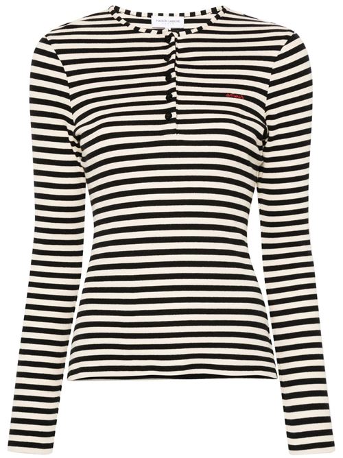 T-shirt Amour Marette MAISON LABICHE PARIS | RWMARETAMOURSANDSTONE BLACK